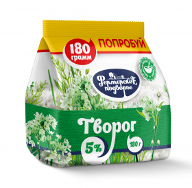 Творог "Фермерское подворье"  5%