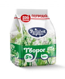 Творог "Фермерское подворье"  5%