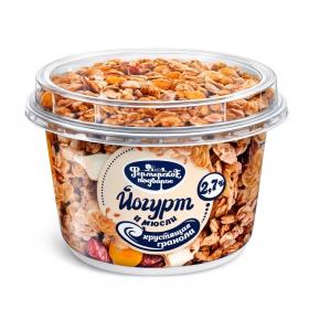 Йогурт и Мюсли "Хрустящая Гранола"