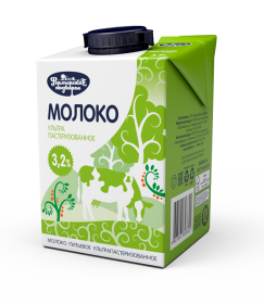 Молоко ультрапастеризованное «Фермерское подворье» 3.2%